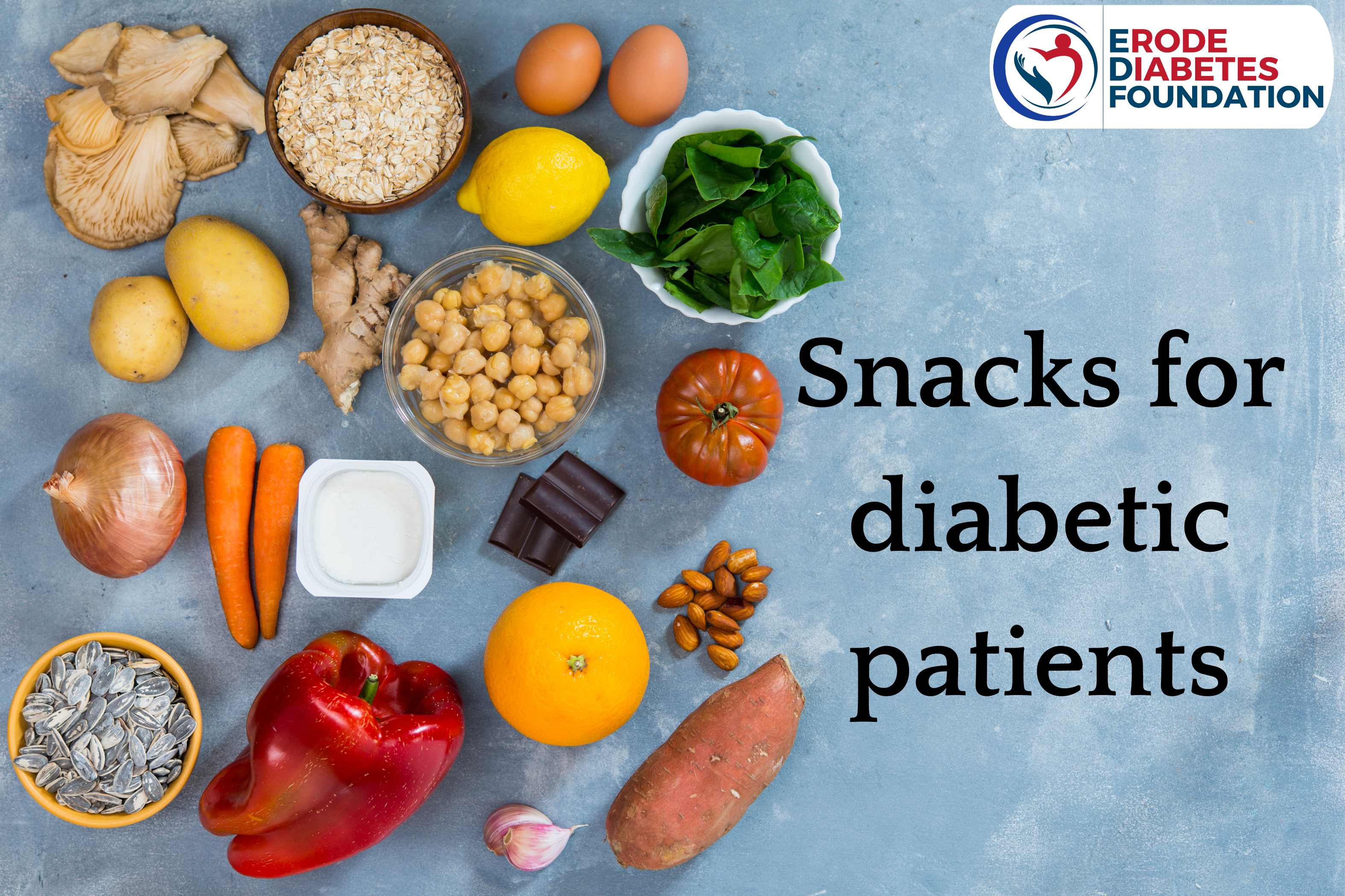 Diabetes patient's snacks - Erode diabetes foundation