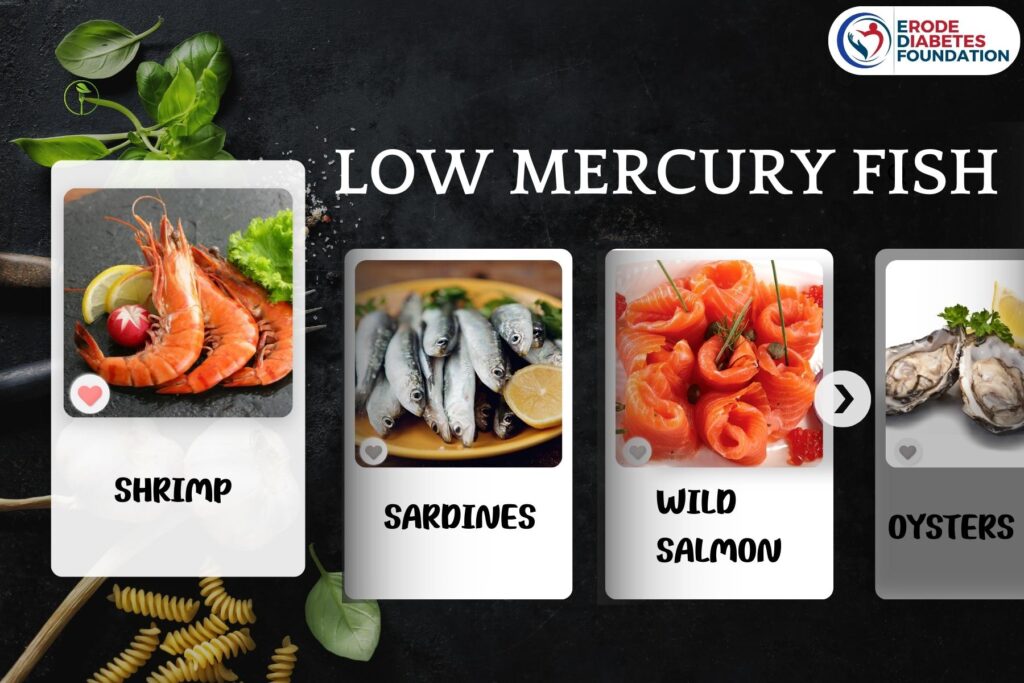 How to find and eat low mercury fish for diabetics? know its Strategies to eat low mercury fish for diabetics