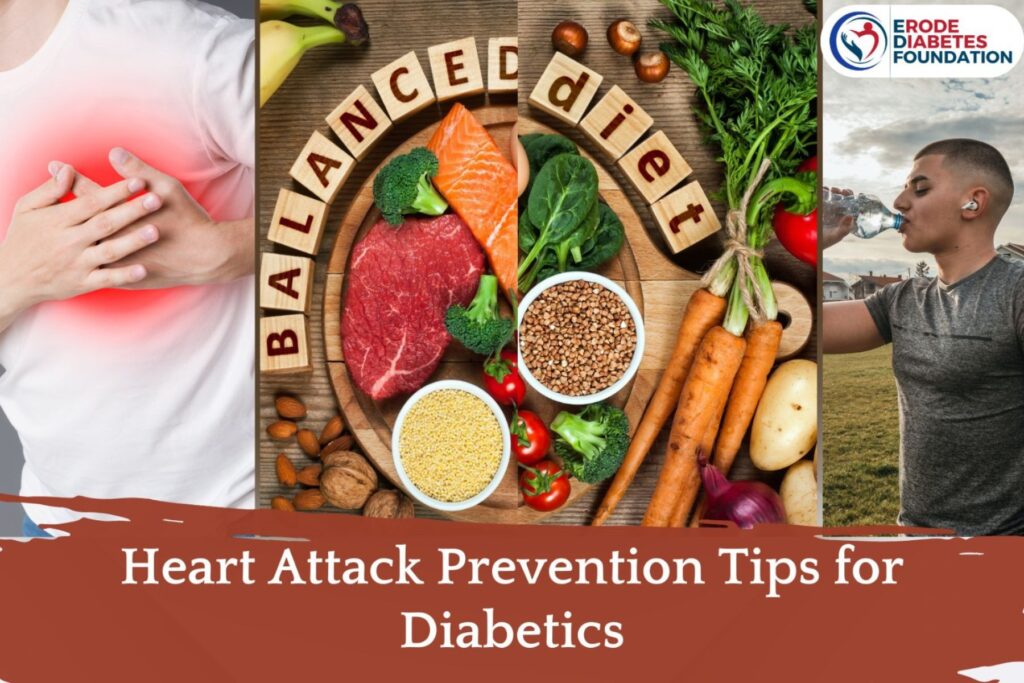 Heart Attack Prevention Tips for Diabetics and know its Symptoms & Causes