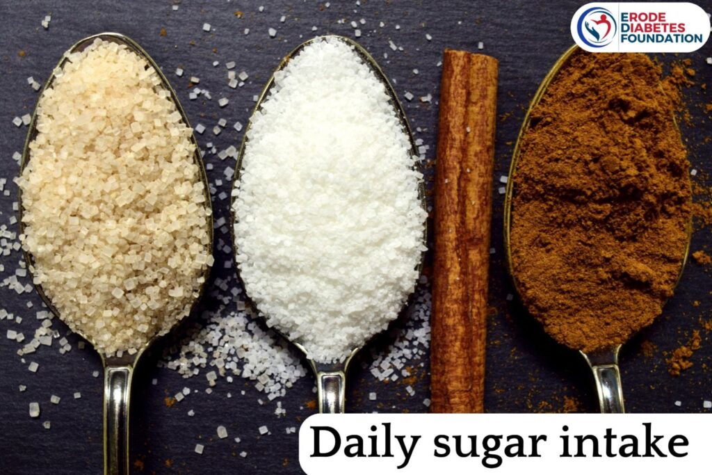 Limiting daily sugar intake for managing diabetes effectively