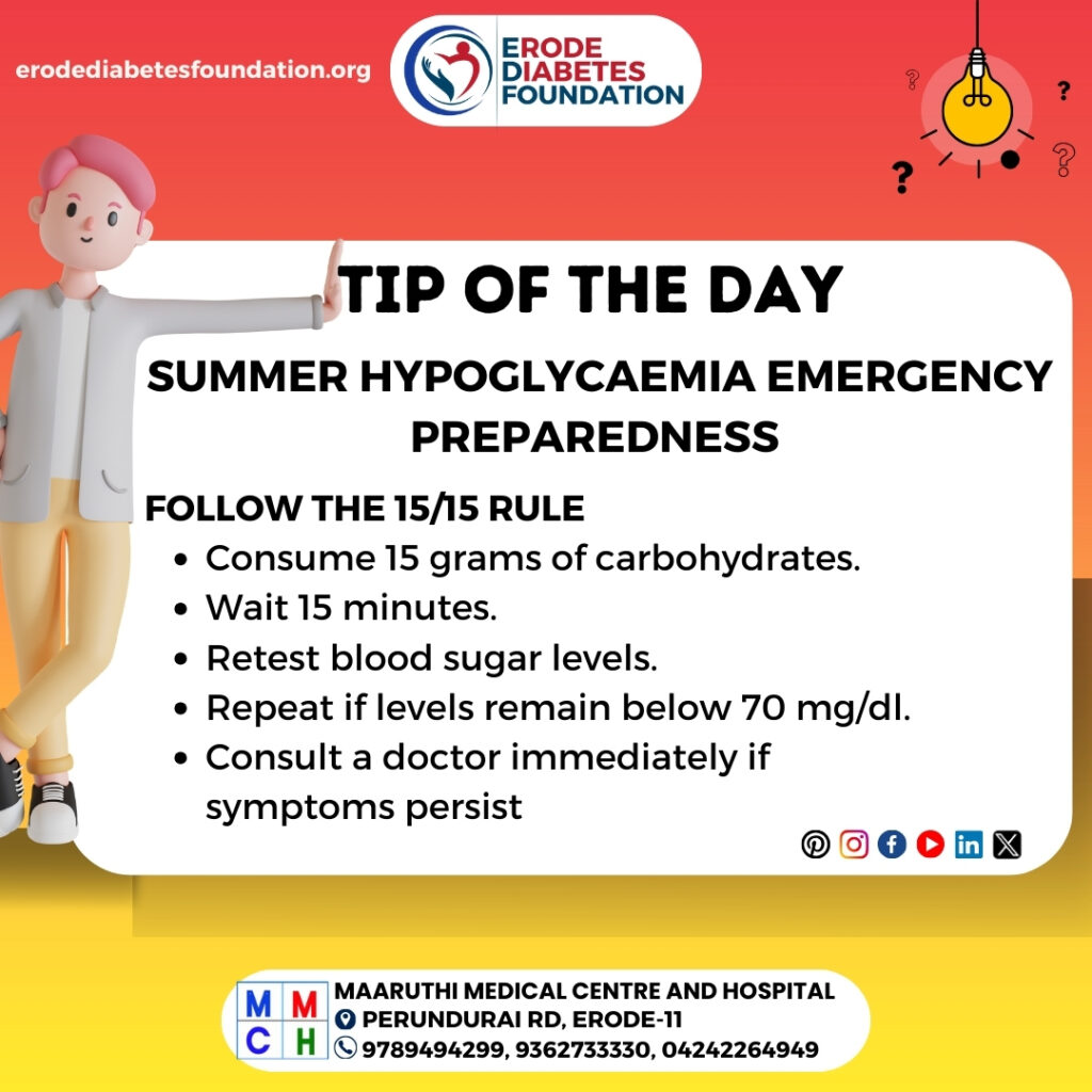 How can I prevent hypoglycemia during summer activities and heat?